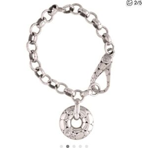 John Hardy Kali Link Bracelet With donut Charm